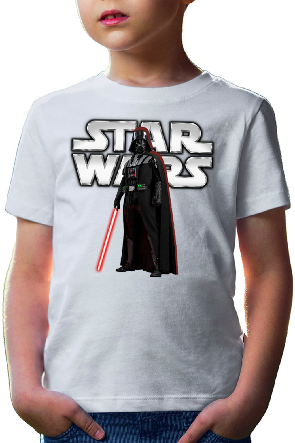 Tricou copii Star Wars Darth Vader Laser Jedy Action Anakin