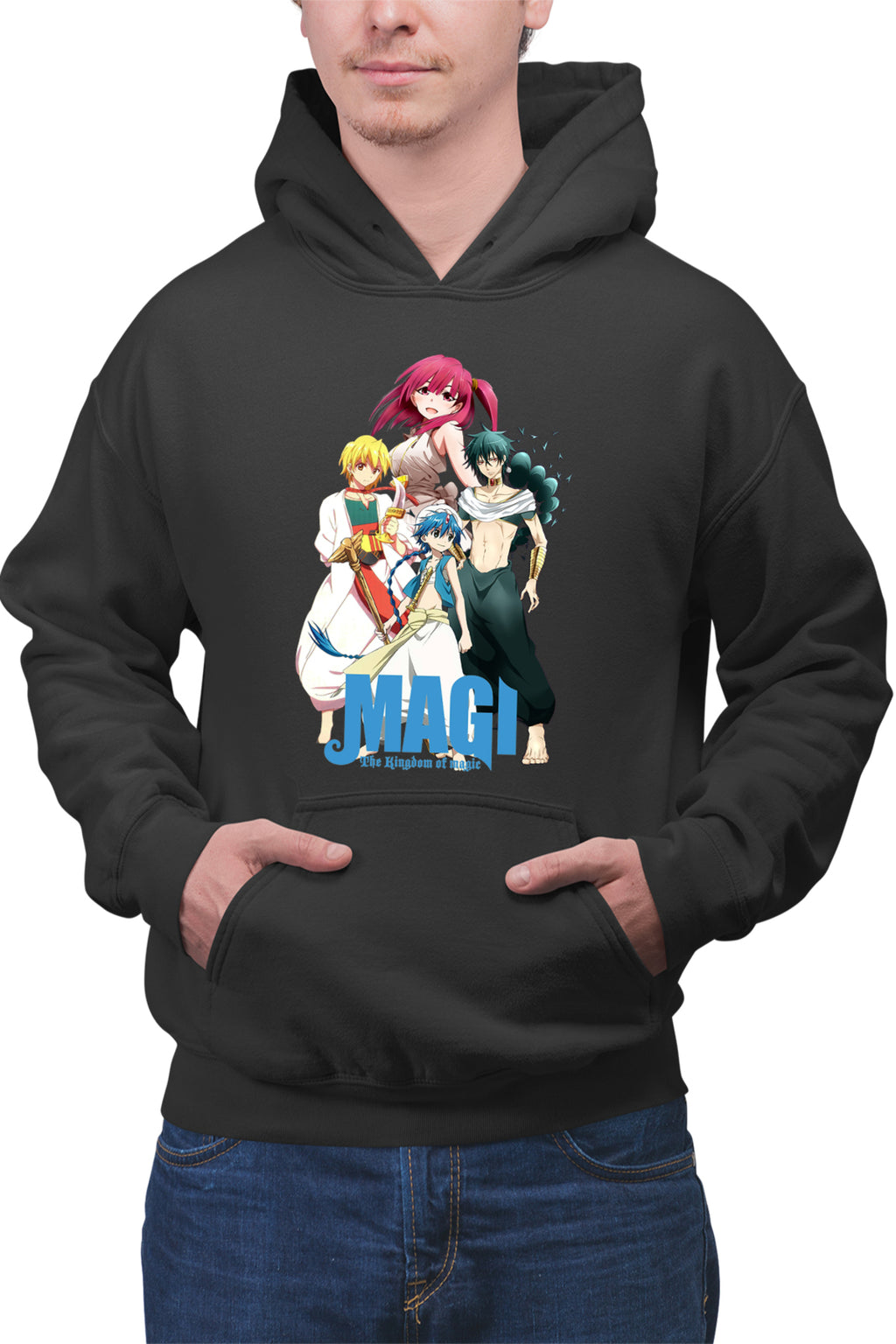 Hanorac barbati Magi The Labyrinth of Magic Alladin Friends Anime