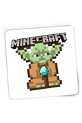 Mousepad Gaming Baby Yoda Minecraft Pixel Art Cute, 21x19 cm