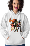 Hanorac dama Aquaman Moana Destiny Captain America Nemo Fish Cut