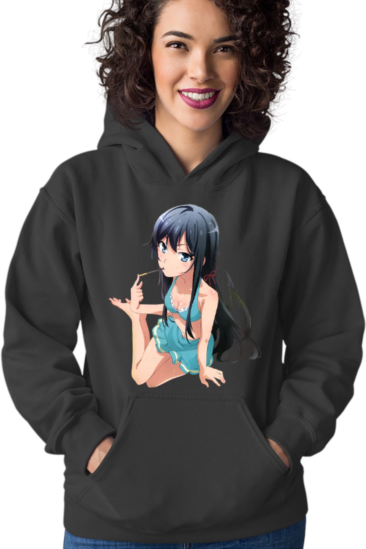 Hanorac dama OreGairu Yukino Swim Suit Summer Pocky
