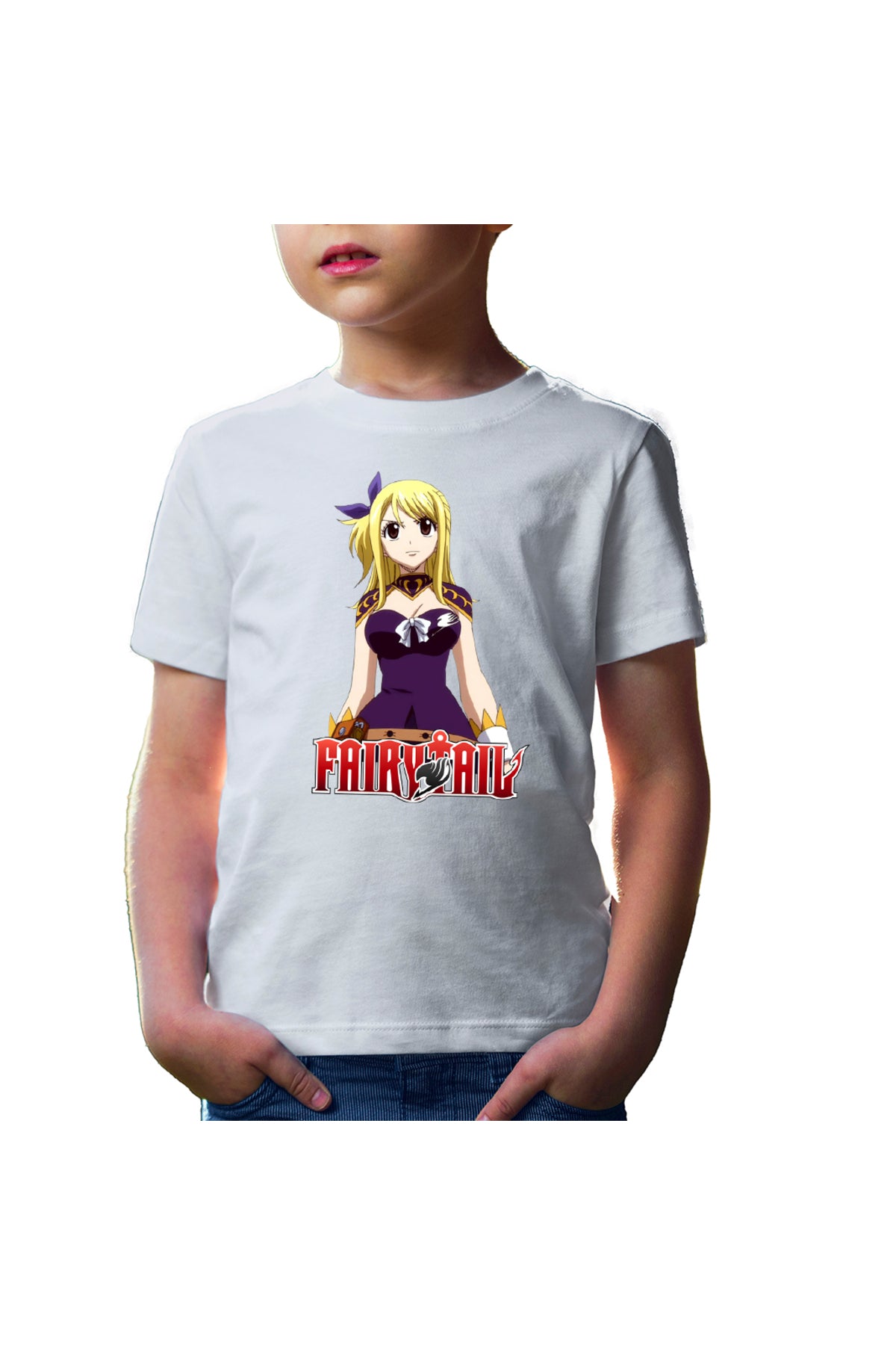 Tricou copii Fairy Tail Lucry Heartfilia Wizard Guild
