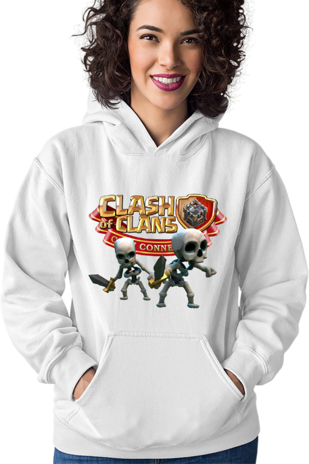 Hanorac dama Clash of Clans Skeletons Team Tank Sword Fighters Logo