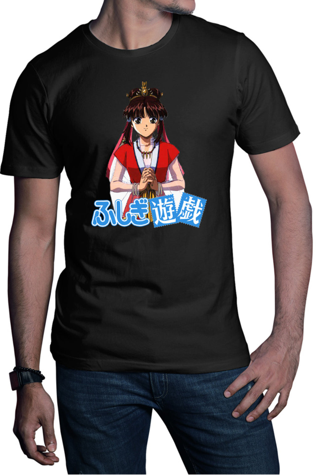 Tricou barbati Fushigi Yuugi Yuuki Kimono Anime Kage