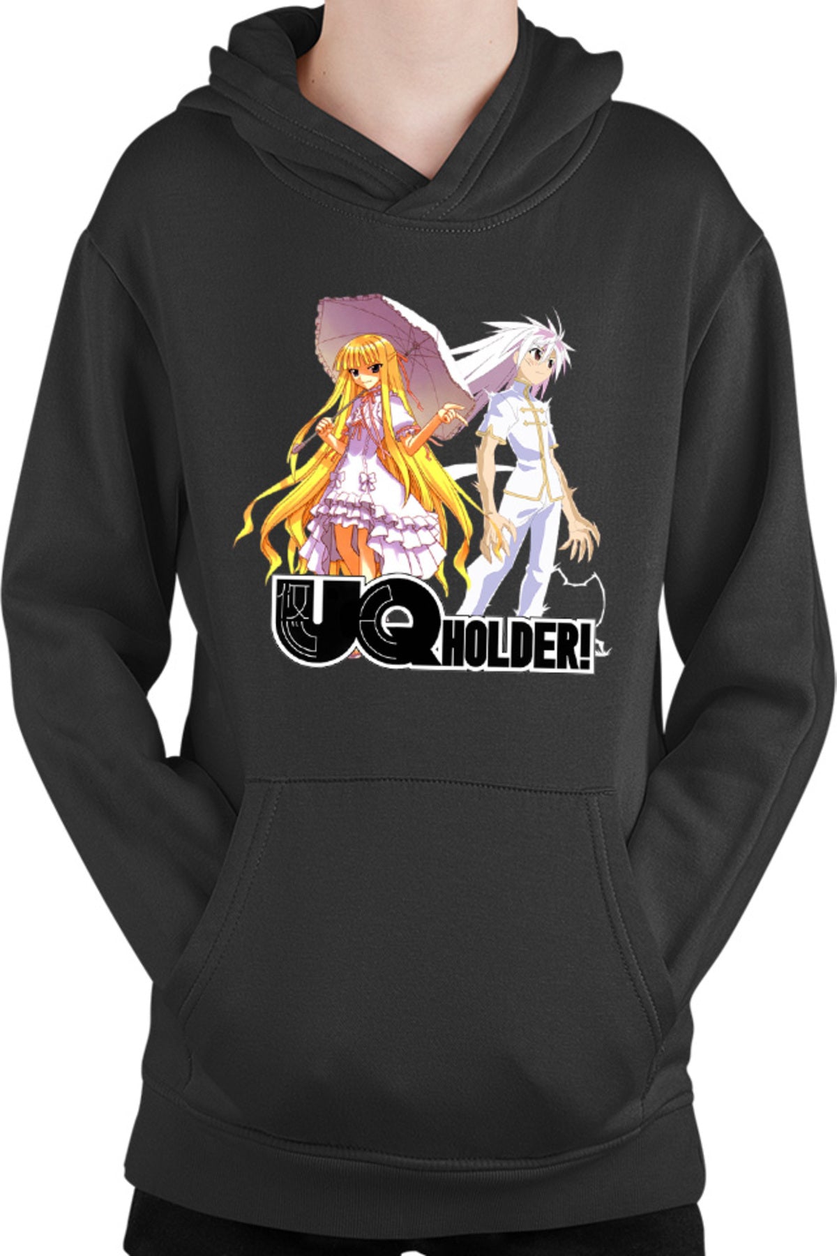 Hanorac copii UQ Holder Holder Negi McDowell Monster Animeeater