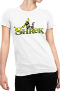 Tricou dama Shrek Logo Donkey Funny Action Comedy