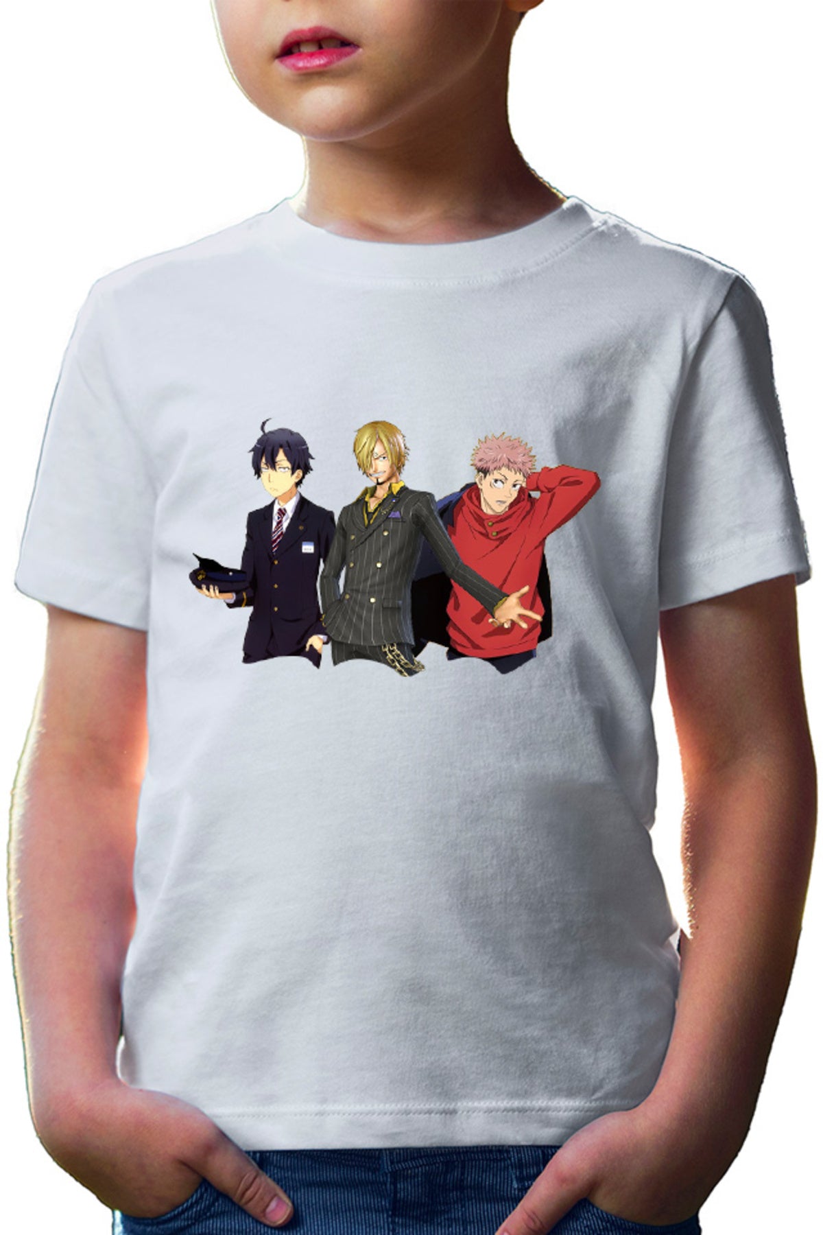 Tricou copii OreGairu Hikigaya Jujutsu Kaisen Itadori One Piece