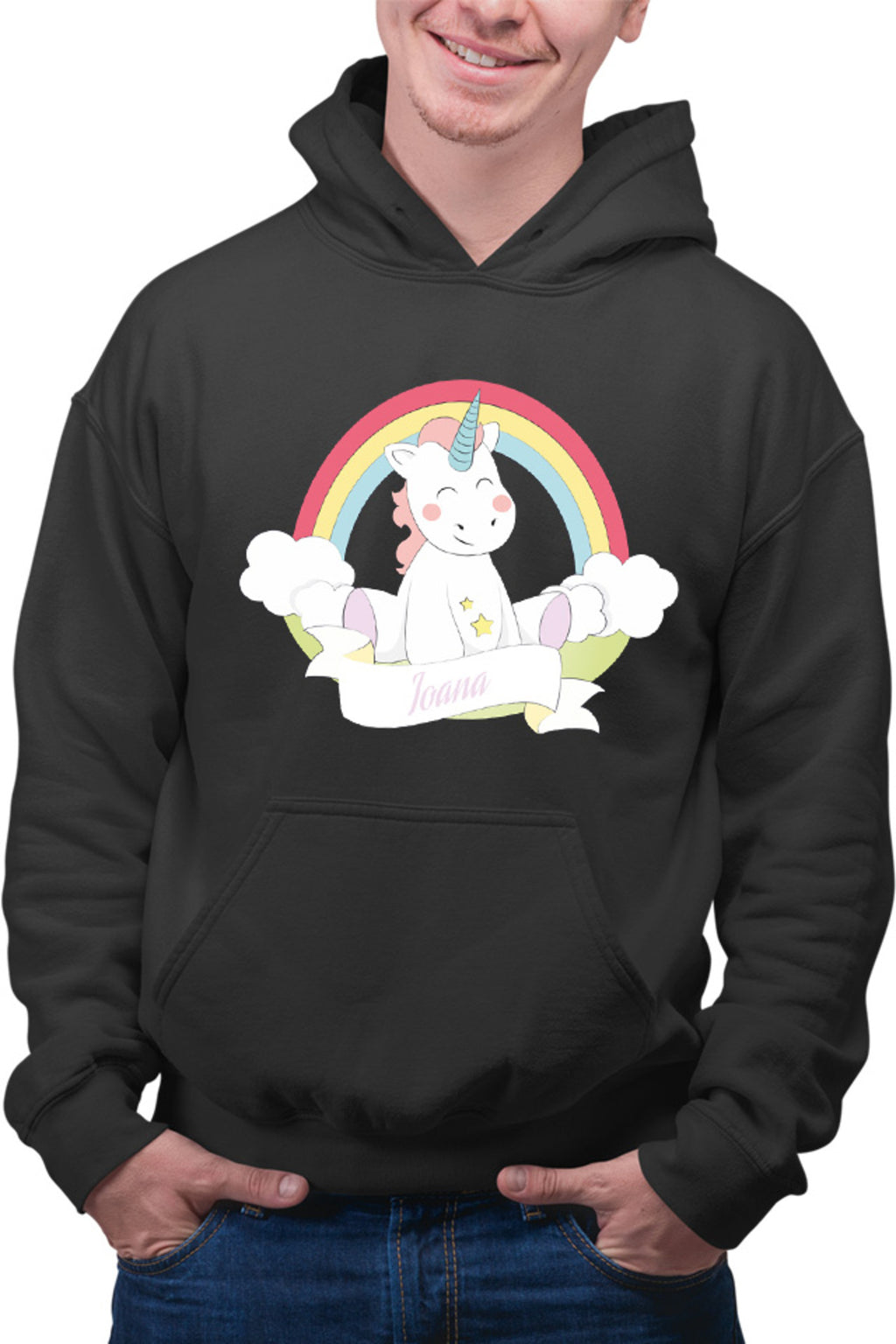 Hanorac barbati Unicorn Squad Ioana Clouds Fluffy