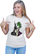 Tricou dama Batman Joker Face Best Friends Megadeth Legends