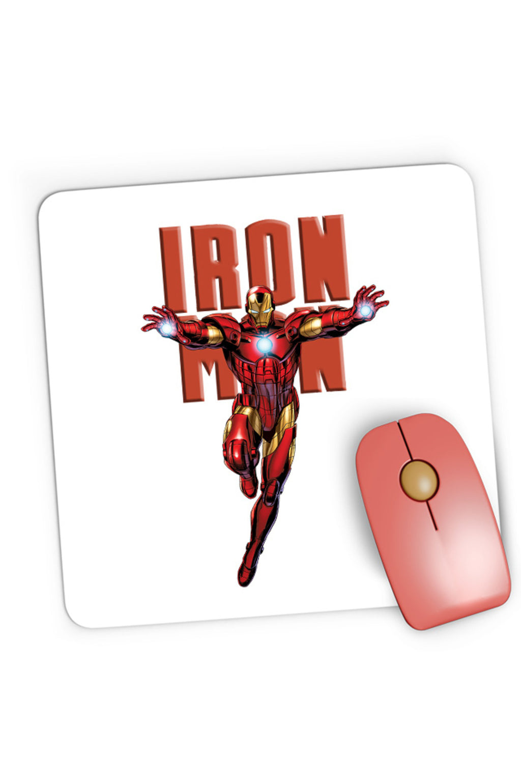 Mousepad Gaming Ironman Jump Marvel Universe Comics Transform, 21x19 cm