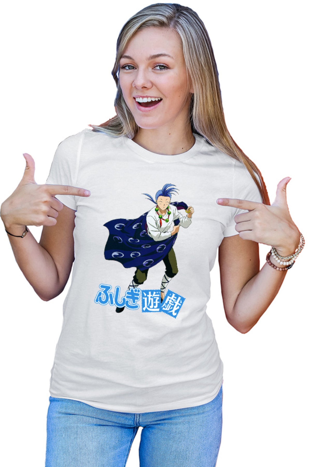 Tricou dama Fushigi Yuugi Chichiri Funny Anime Character