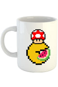 Cana Pac Man Mario Minecraft Watermalon Slice, alba, 330 ml