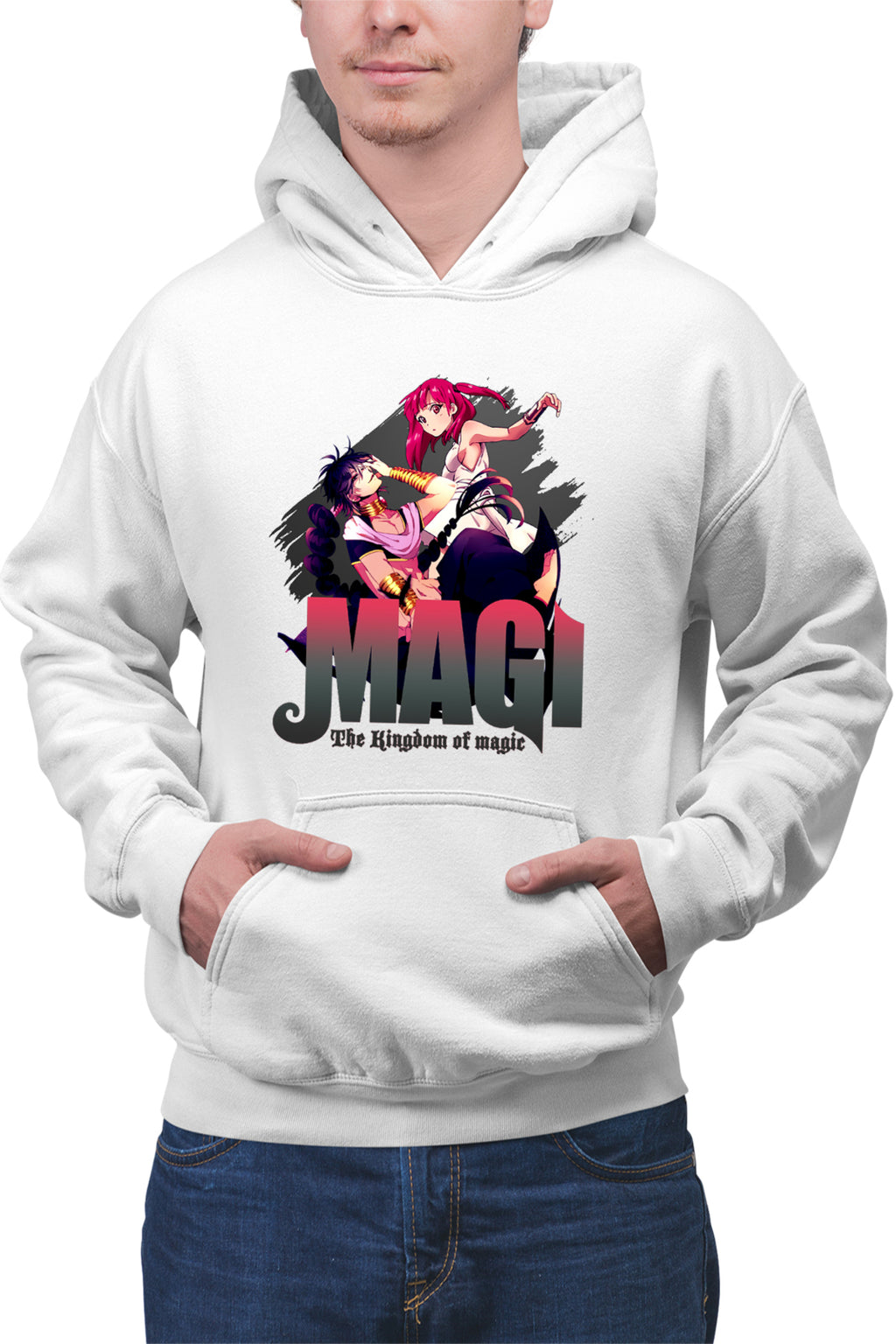 Hanorac barbati Magi The Labyrinth of Magic Morgiana Judar Black Cromatics