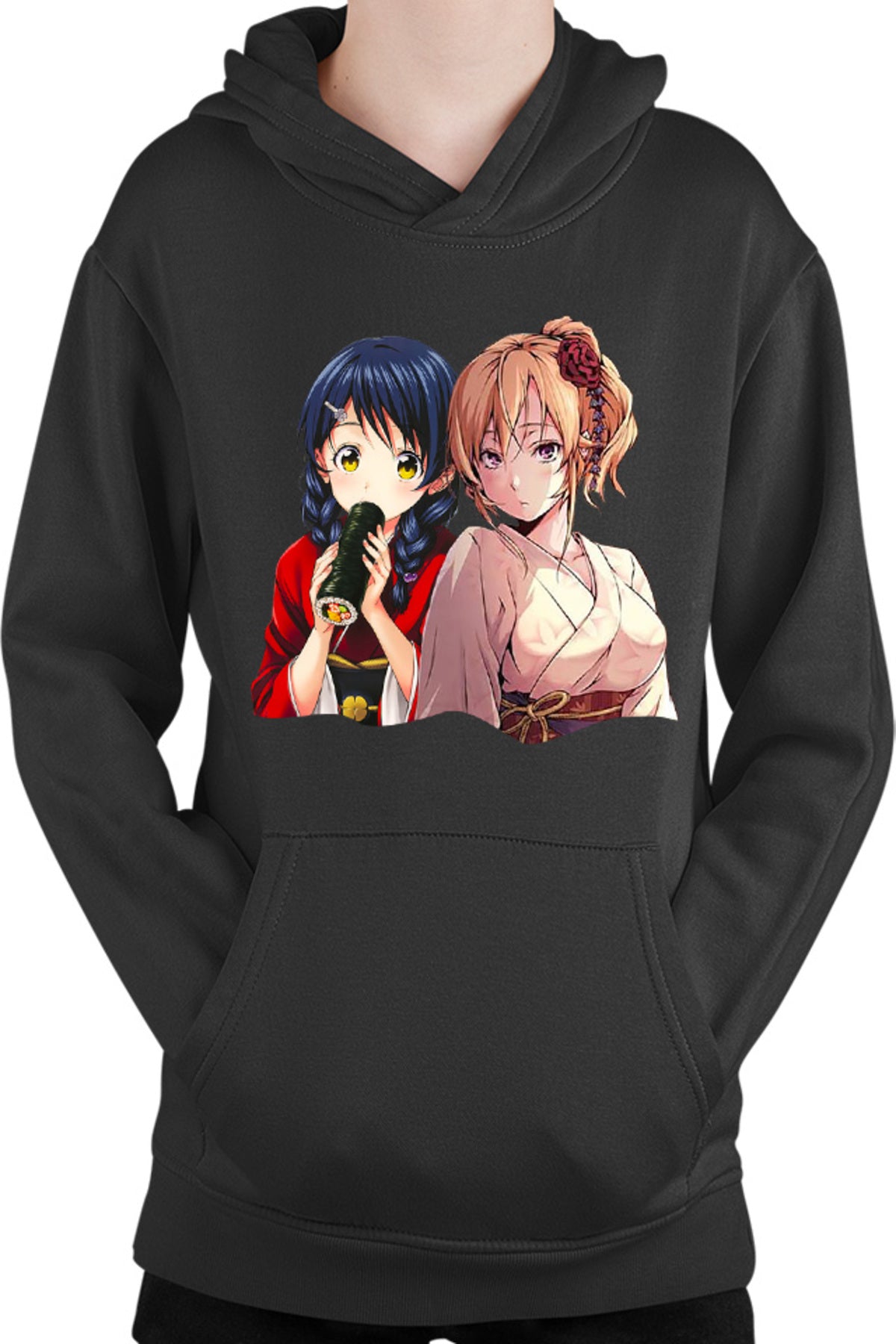 Hanorac copii Food Wars Erina Megumi Matsuri Japan Kimono