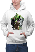 Hanorac barbati Star Wars Luke Skywalker Incredible Hulk Jedi Yoda