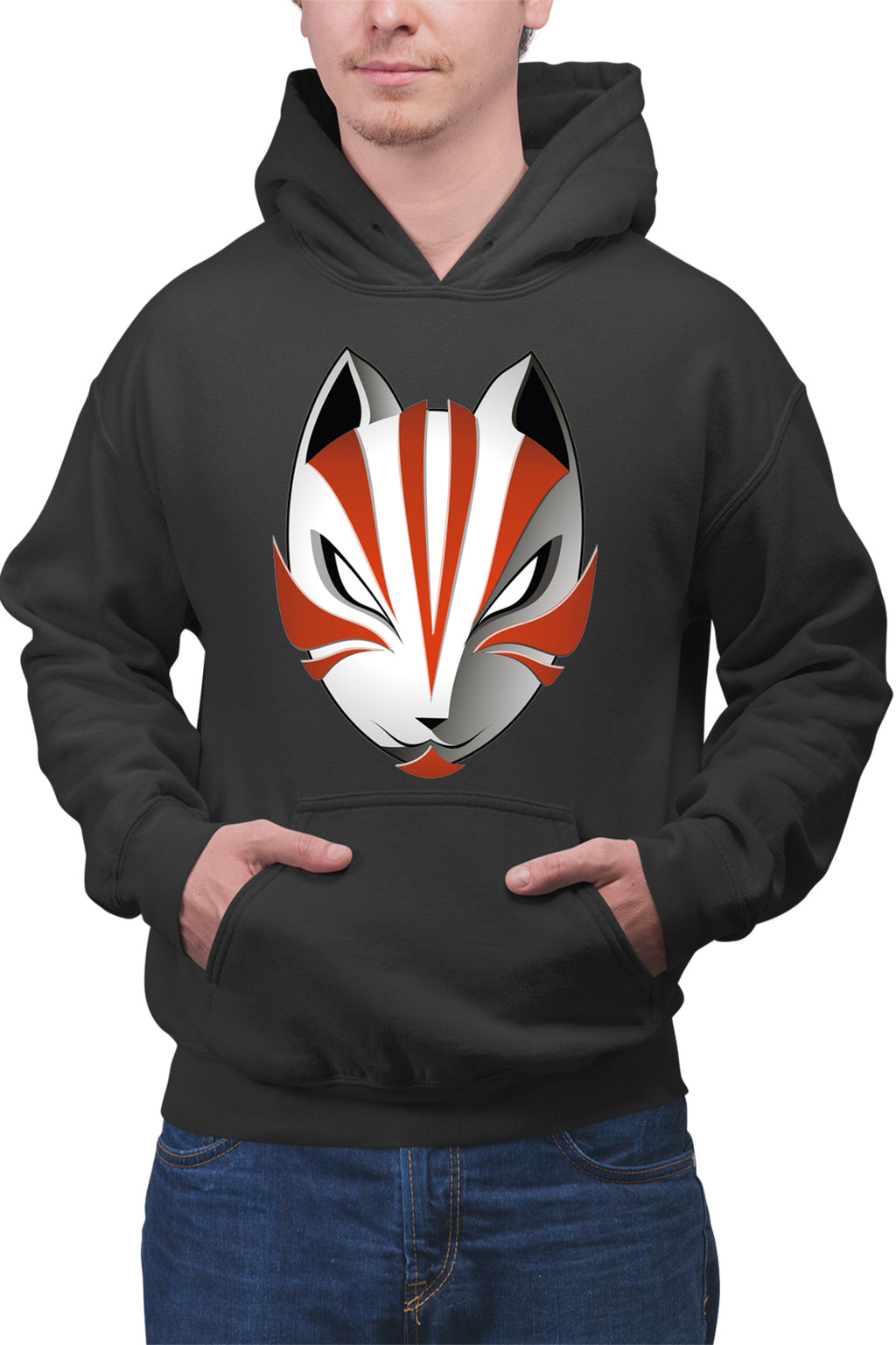 Hanorac barbati Bleach Kitsune Mask Anime Kage