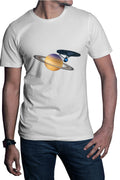 Tricou barbati Star Trek Enterprise Saturn Solar System Voyager