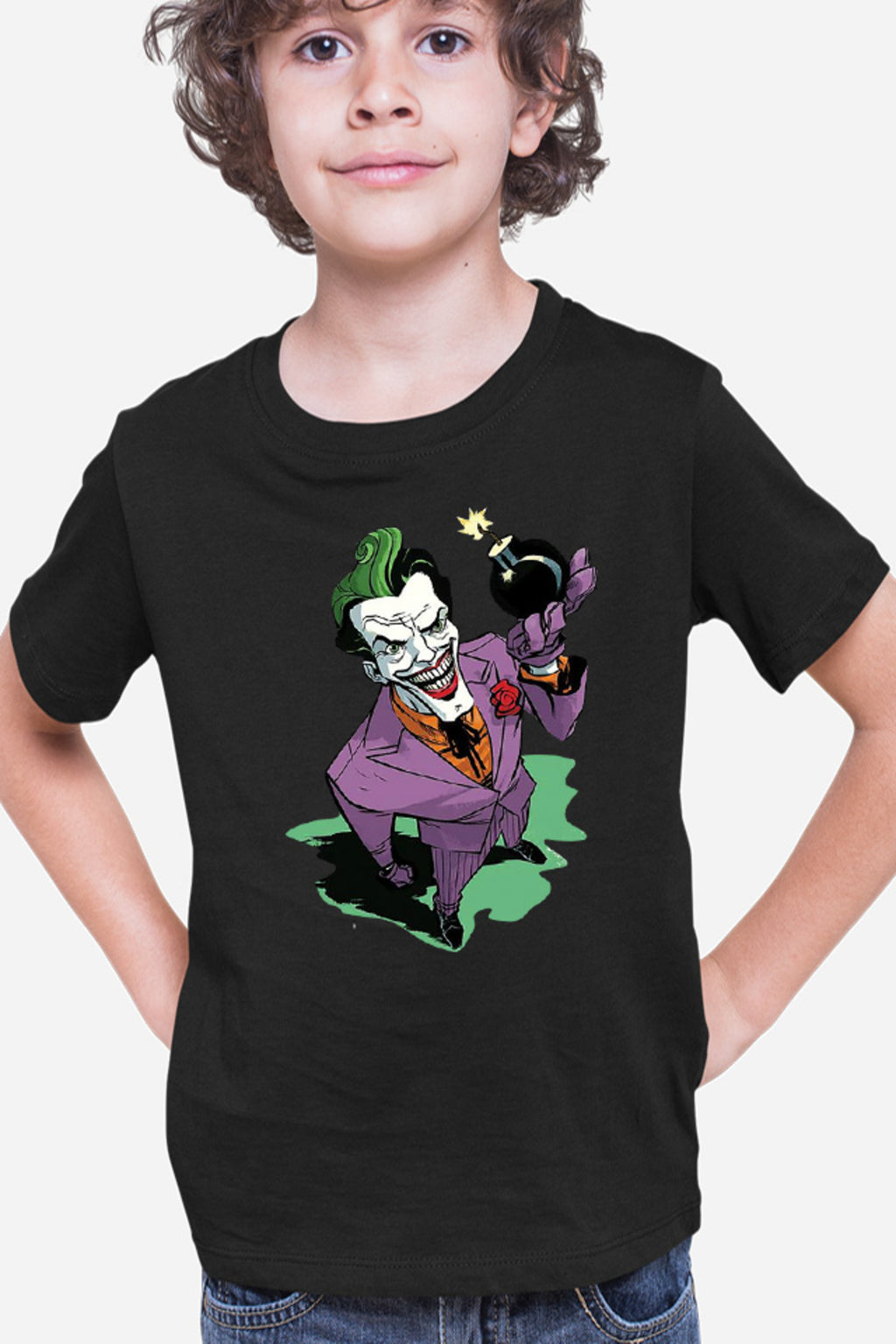 Tricou copii Joker DC Action Psychological Movie