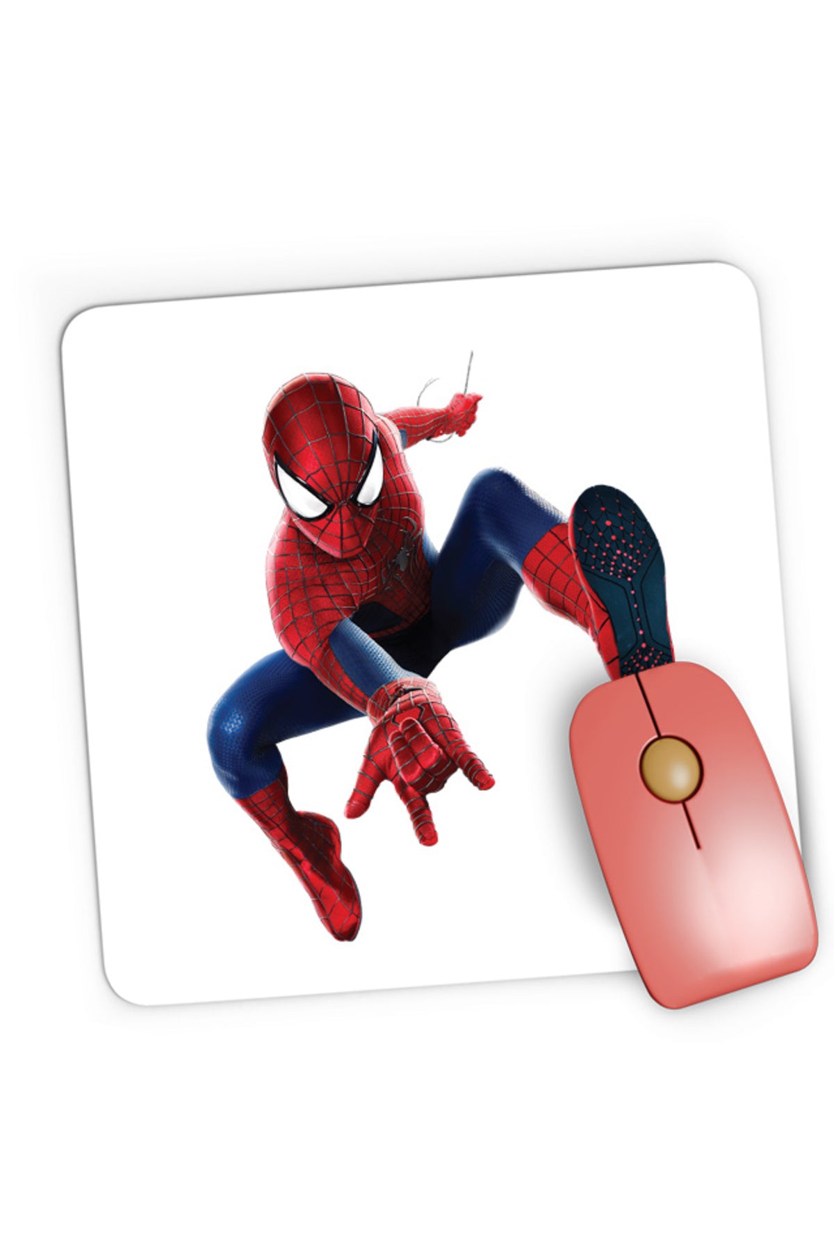Mousepad Gaming Spiderman Web Travel NY Game Universal Studios, 21x19 cm
