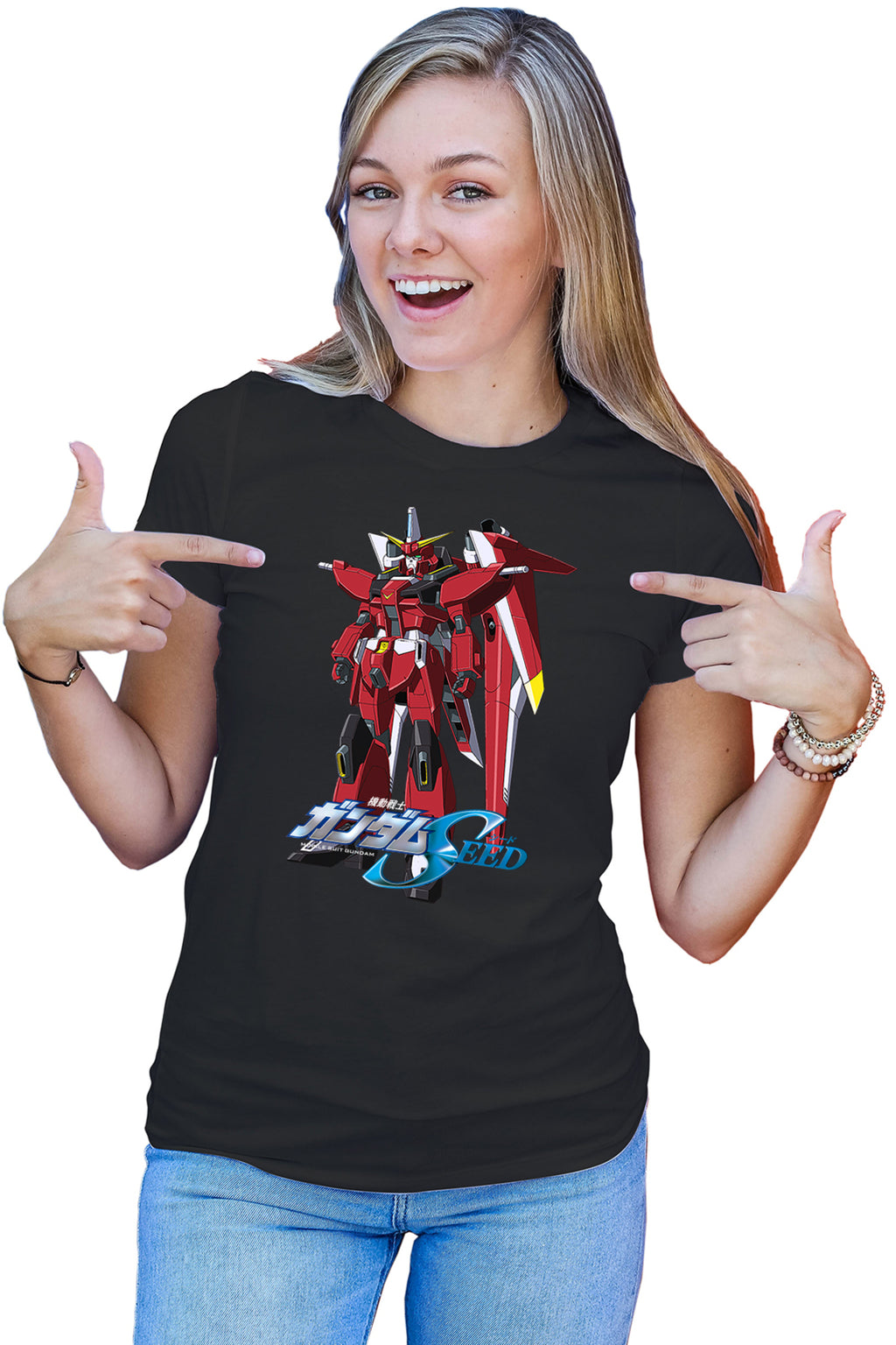 Tricou dama dam Seed Zala Robot Jojo Anime