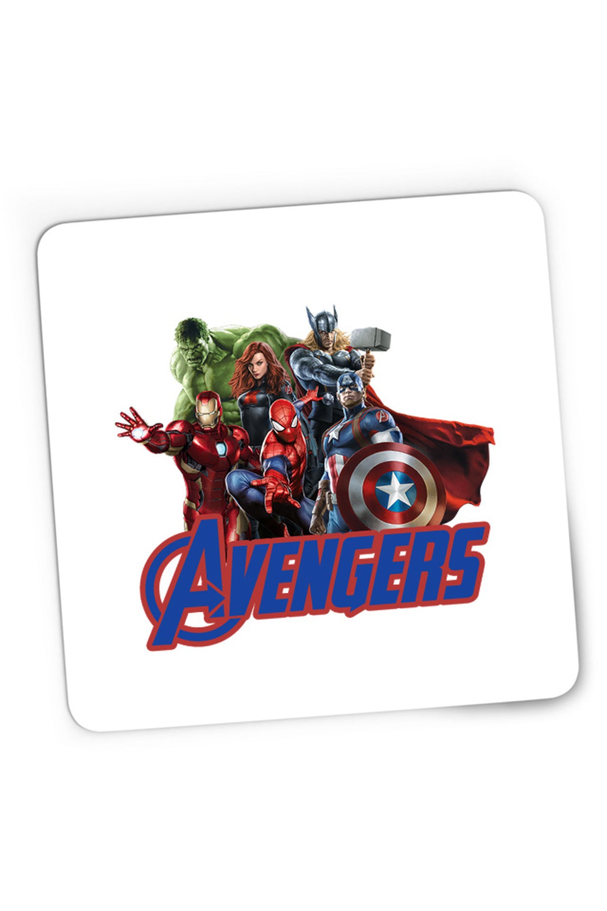 Mousepad Gaming Thor Avangers Group Spiderman Ally Hero Marvel DC Comedy, 21x19 cm