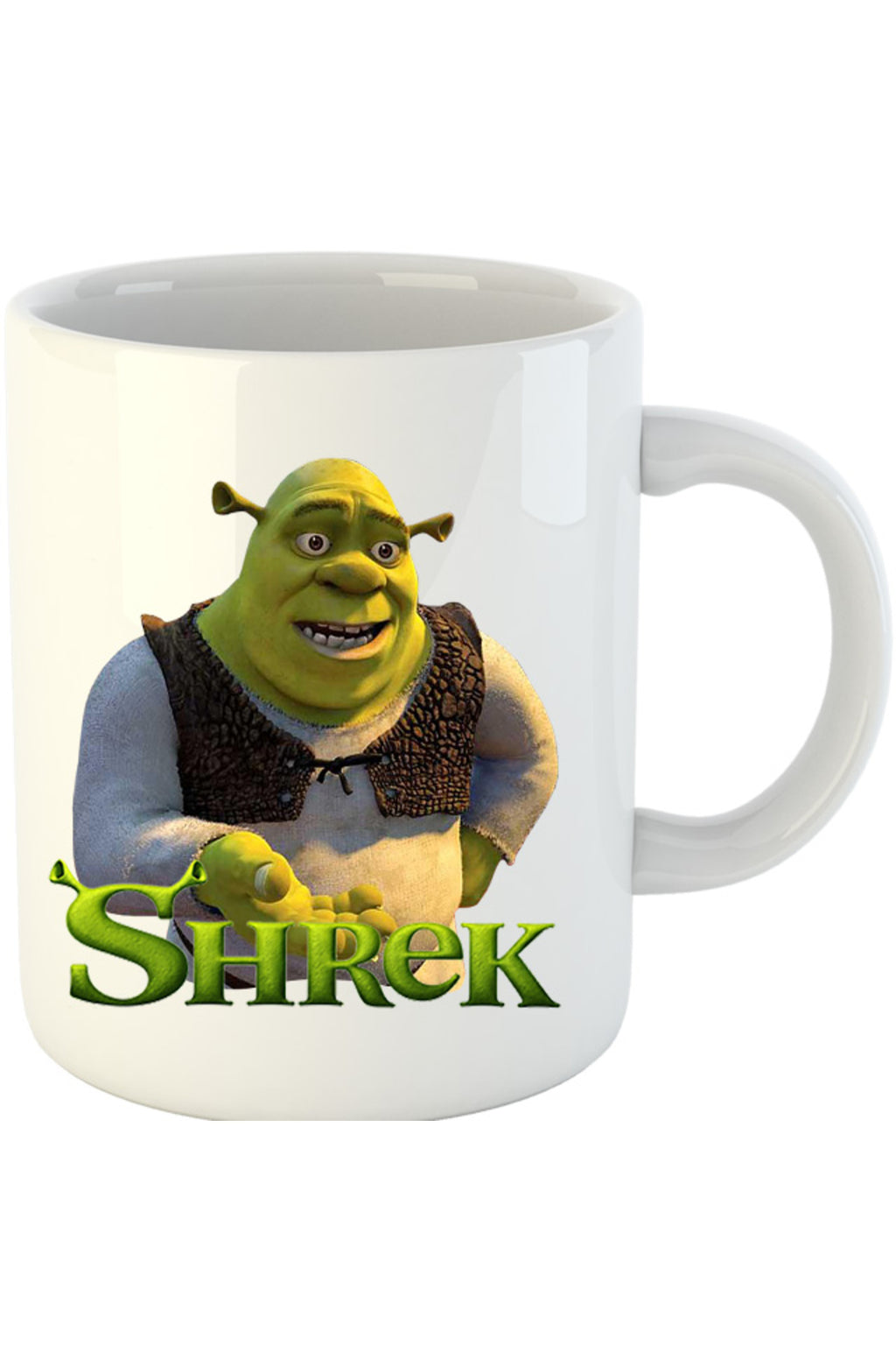 Cana Shrek Logo Monster Orc Medieval, alba, 330 ml