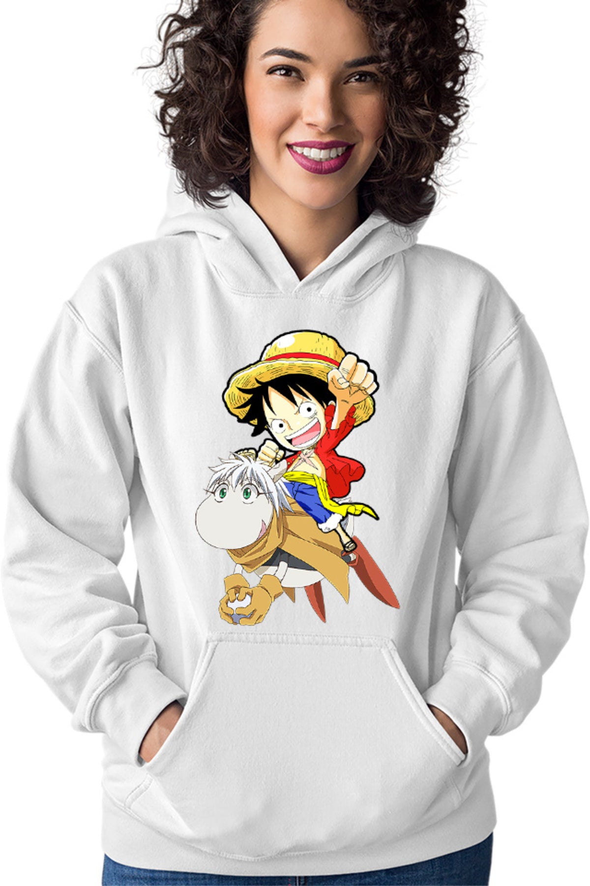 Hanorac dama Hoshin Engi Sibuxiang Lufy One Piece Cute Animal Boruto