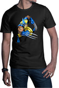 Tricou barbati Wolverine Claws Experiment Muscles Wolf