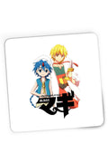 Mousepad Gaming Magi The Labyrinth of Magic Aladin Alibaba Flute Sword, 21x19 cm