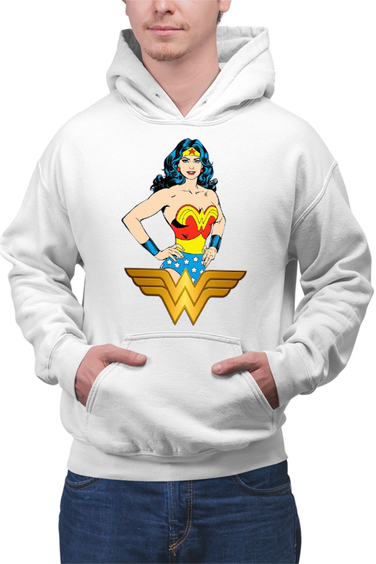 Hanorac barbati Wonder Woman Symbol Adventure Help Psychology