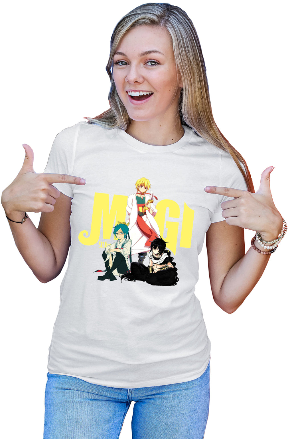 Tricou dama Magi The Labyrinth of Magic Alibaba Judar Hakuryuu