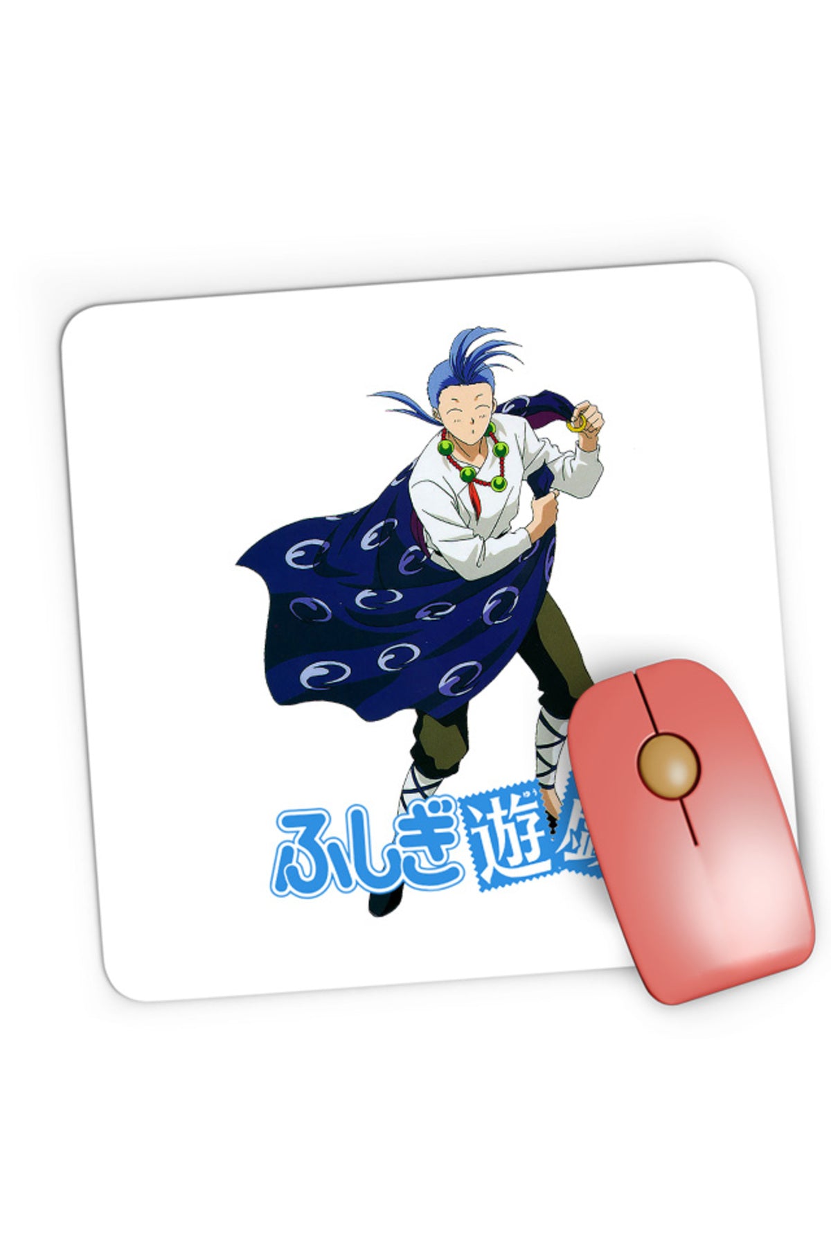 Mousepad Gaming Fushigi Yuugi Chichiri Funny Anime Character, 21x19 cm