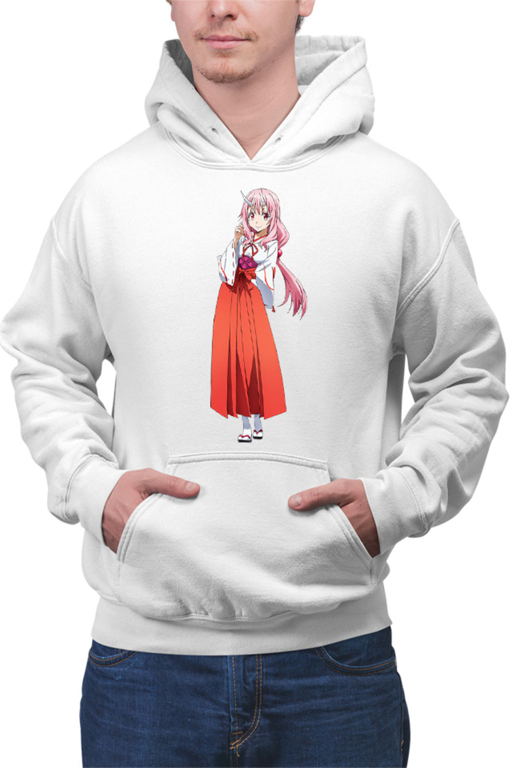 Hanorac barbati That Time I Got Slime Isekai Shuna Shrine Maiden