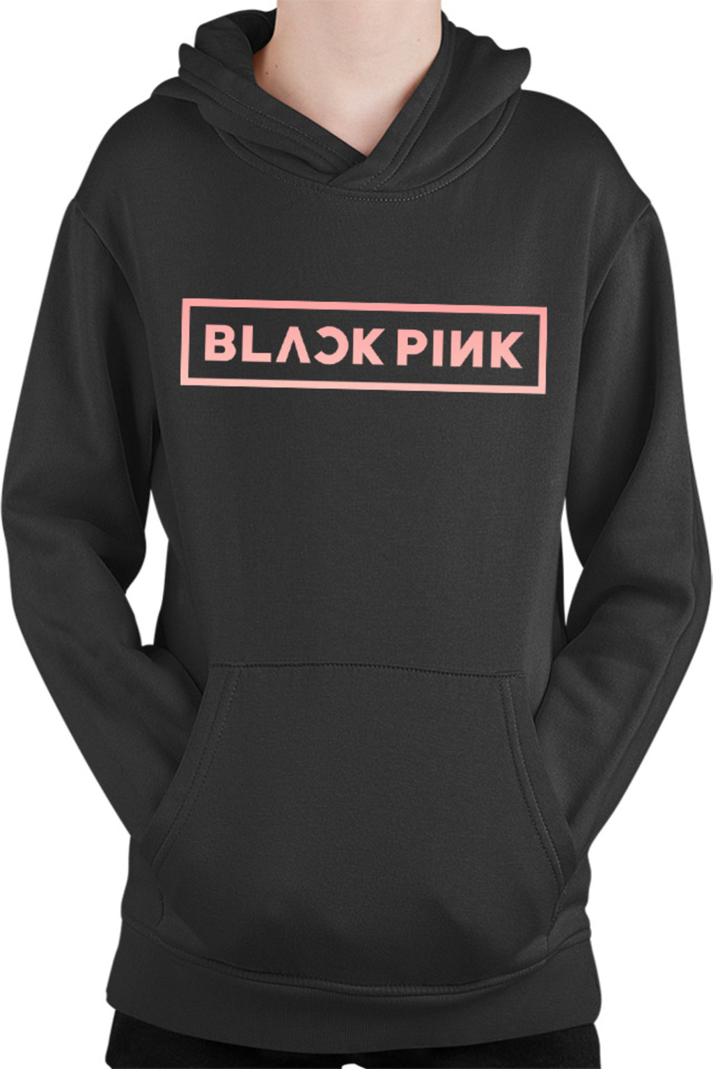 Hanorac copii Blackpink In Your Area Logo Motto K-Pop