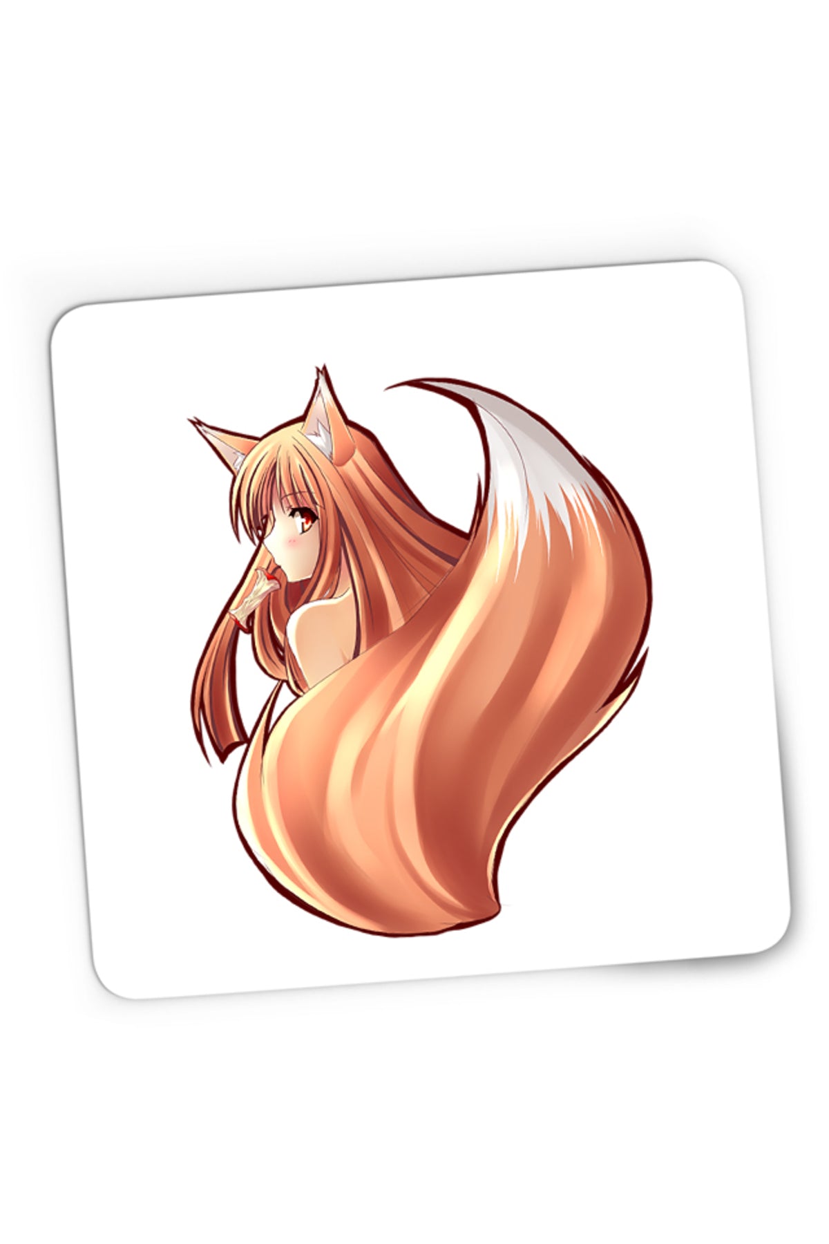 Mousepad Gaming Spice And Wolf Holo Anime Kage Otaku, 21x19 cm
