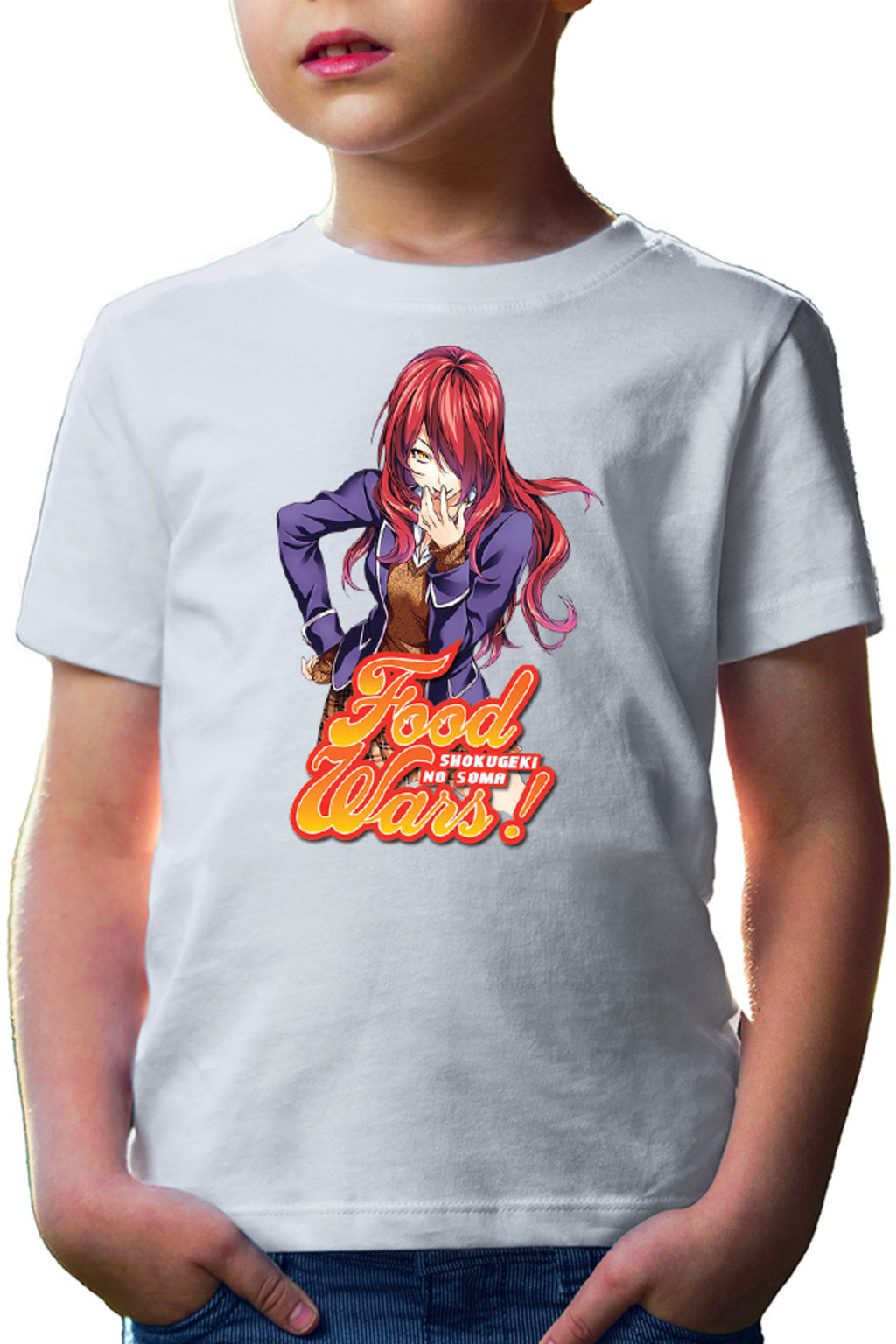 Tricou copii Food Wars Kobayashi Rindou School Uniform