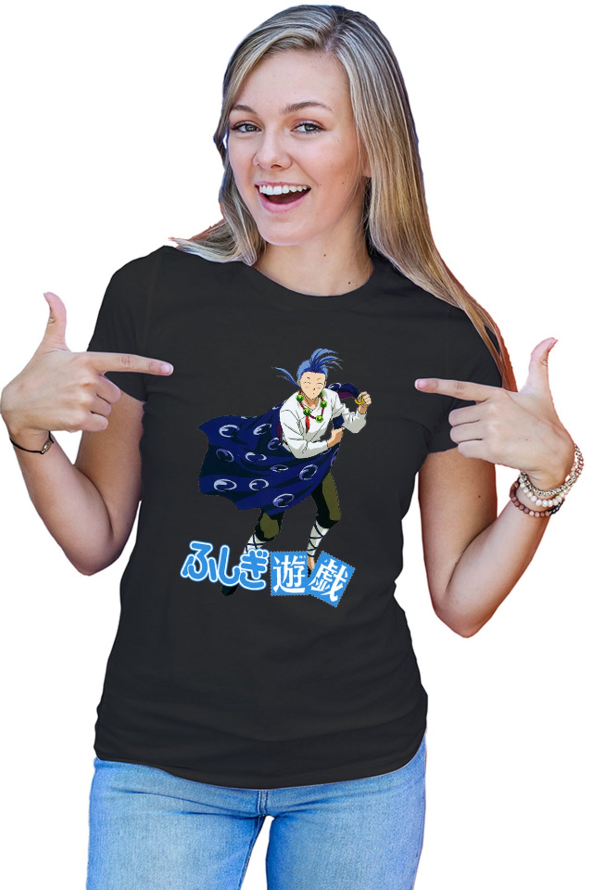 Tricou dama Fushigi Yuugi Chichiri Funny Anime Character