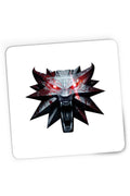 Mousepad Gaming The Witcher Hunter Video Card Game Wolf Shadow, 21x19 cm