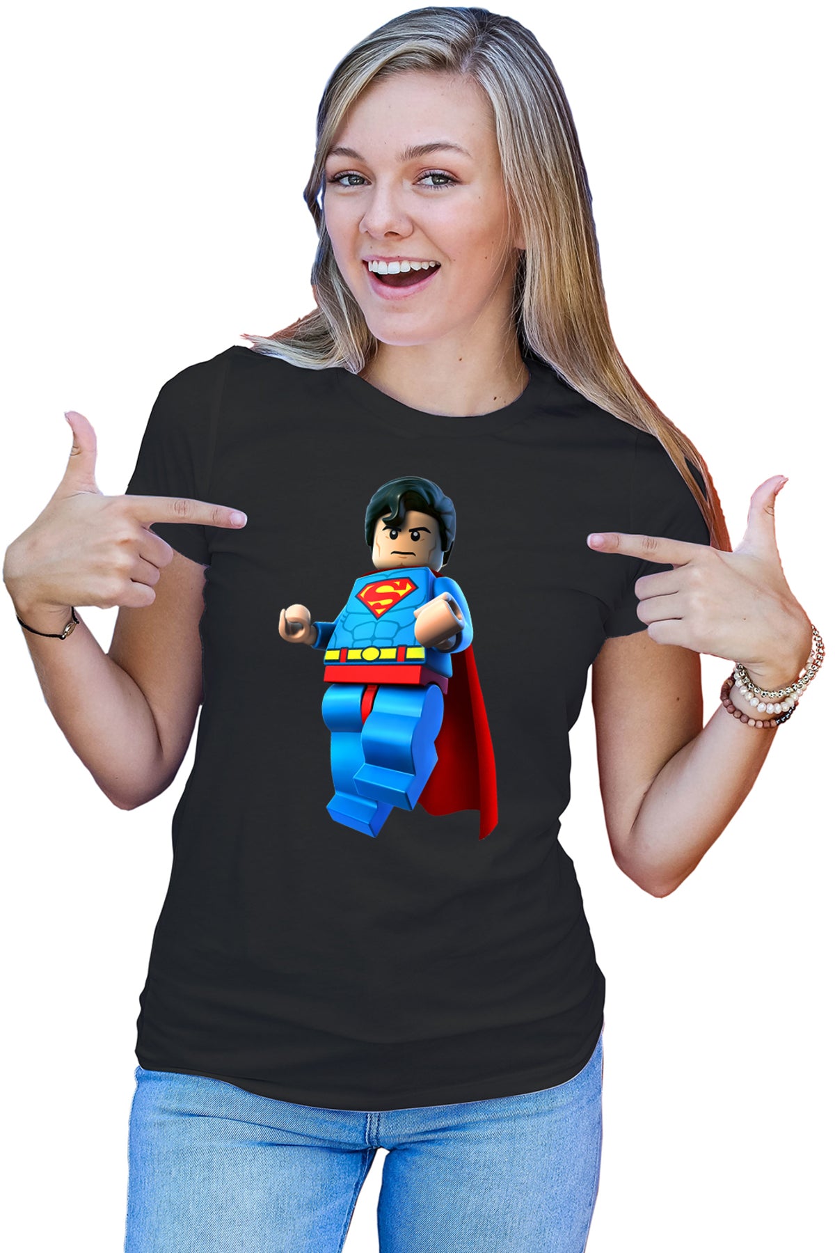 Tricou dama Superman Heroes Technic Duplo Ninjago