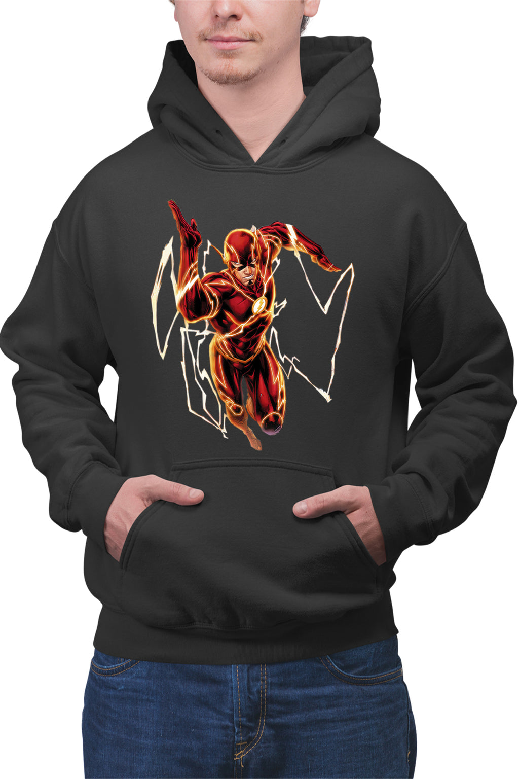 Hanorac barbati The Flash Comic Book Marvel Desene Animate