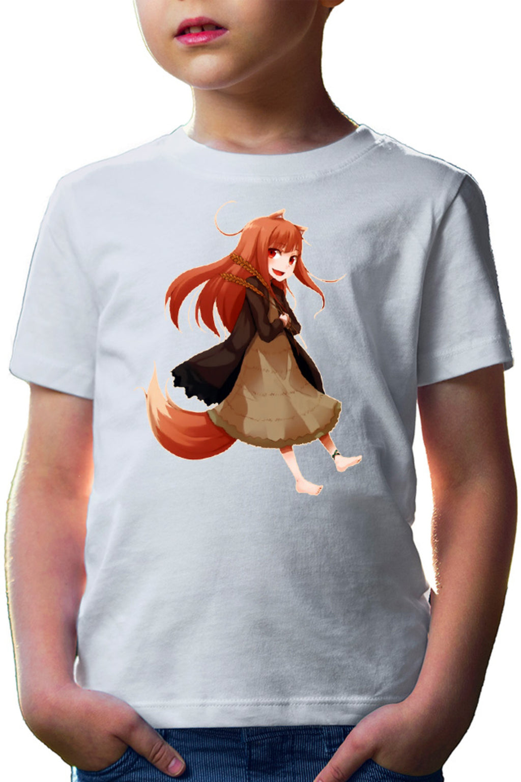 Tricou copii Spice And Wolf Holo Fantasy Anime Medieval