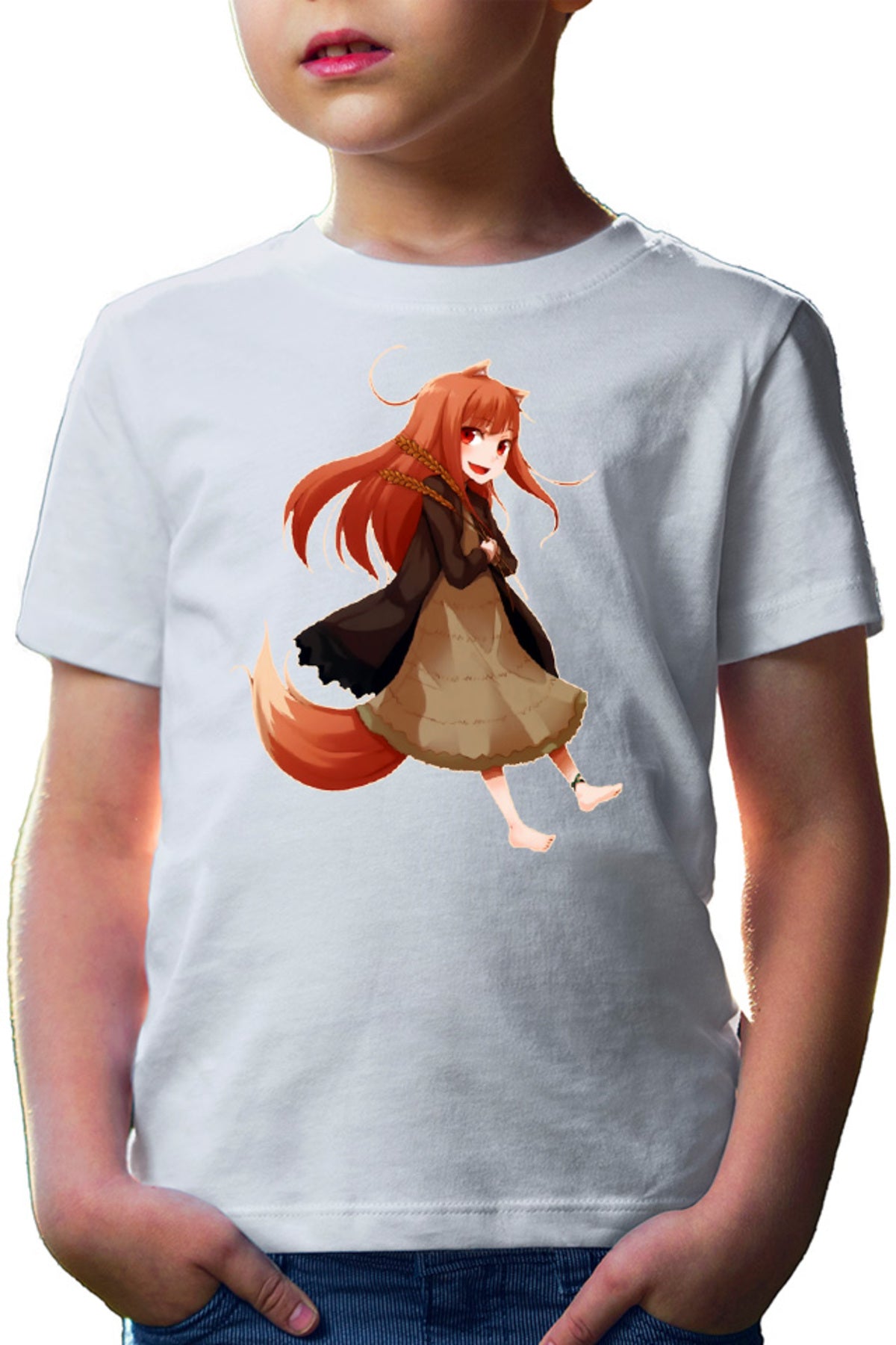 Tricou copii Spice And Wolf Holo Fantasy Anime Medieval