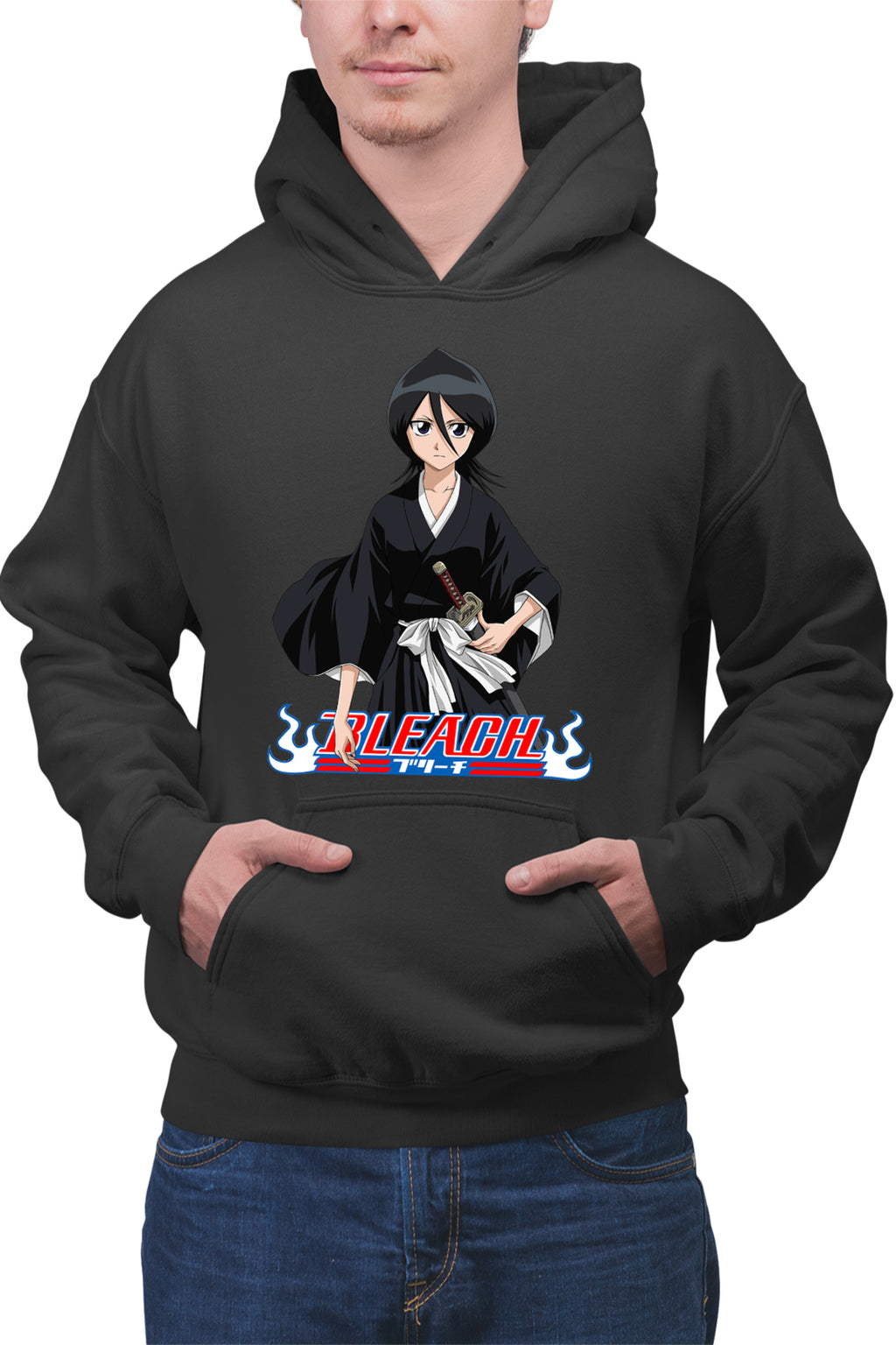 Hanorac barbati Bleach Rukia Kuchiki Anime Manga Girl Shaolin