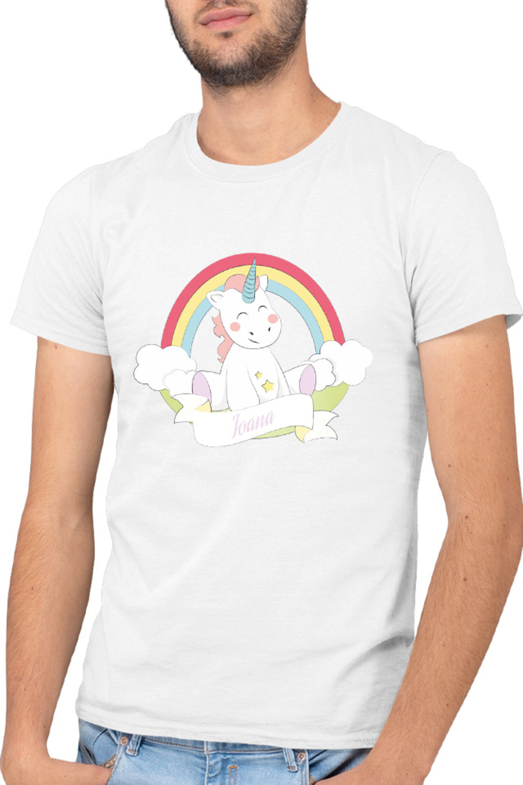 Tricou barbati Unicorn Squad Ioana Clouds Fluffy