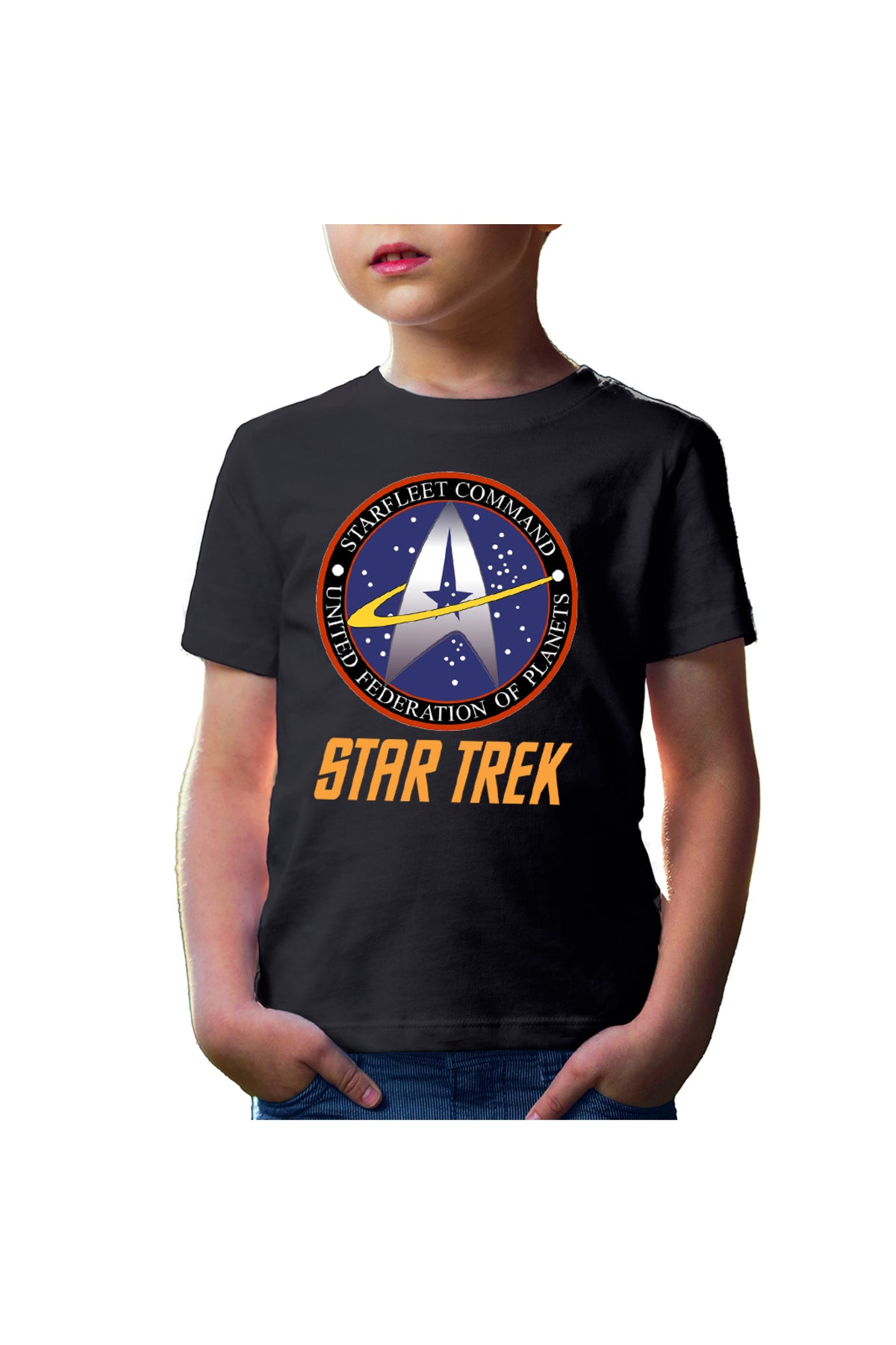 Tricou copii Star Trek Starfleet Command Academy Emblem