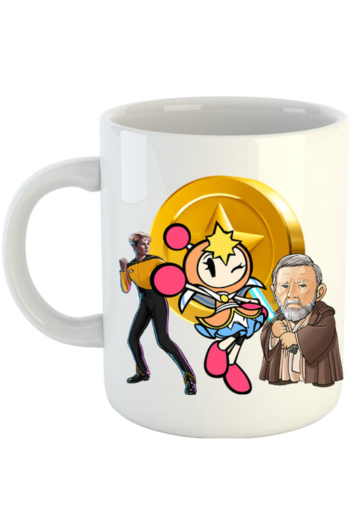 Cana Bomberman Obi Kenobi Star Trek Gold, alba, 330 ml