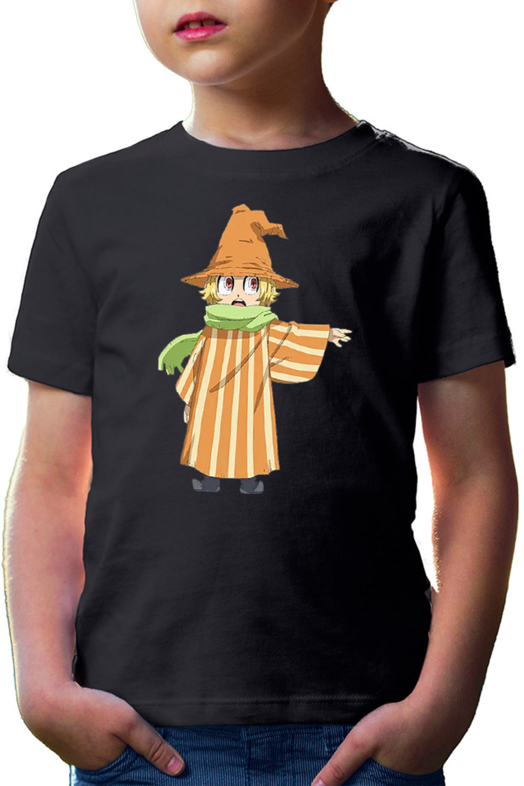 Tricou copii Muhyo Roji Page Klaus Magic Wizard Pumkin Chibi Animation Fantasy