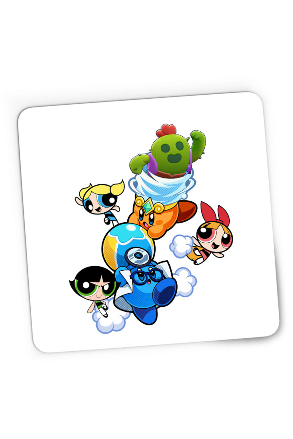 Mousepad Gaming Brawl Stars Happy Tank Powerpuff Girls Pokemon Weather, 21x19 cm