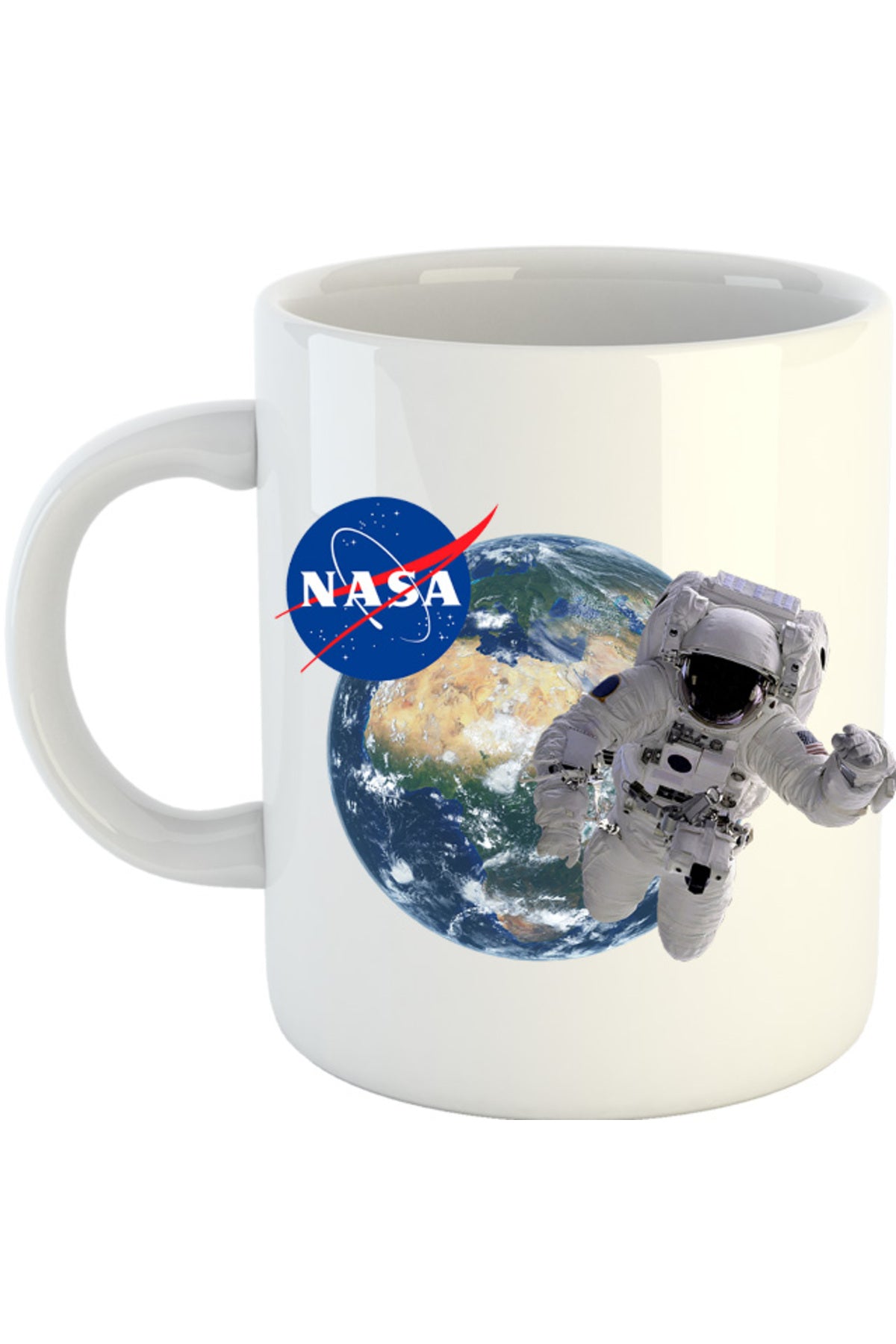 Cana NASA Astronaut Earth Planet Universe, alba, 330 ml