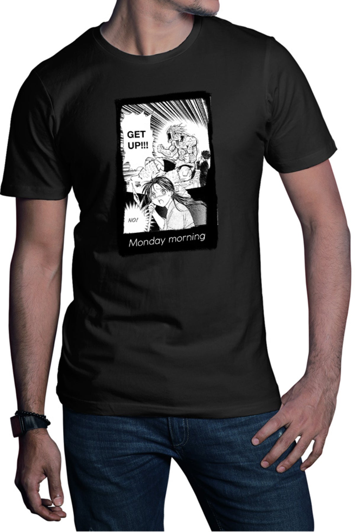 Tricou barbati Fushigi Yuugi Yuuki Monday Morning Animekage